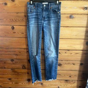 Madewell High Riser Skinny Skinny Jeans Size 26